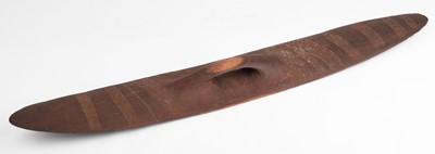 Lot 457 - Aboriginal. An Aboriginal wooden parrying shield