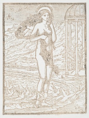 Lot 227 - Burne-Jones (Sir Edward Coley, 1833-1863). Venus on the Margin of the Sea, 1866-68