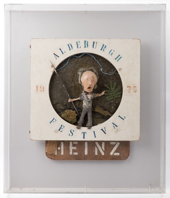 Lot 167 - Lee (Dick, 1923-2001). Heinz Inlander, Notice for an Exhibition at the Aldeburgh Festival, 1975