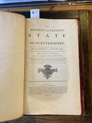 Lot 1 - Atkyns (Robert). The Ancient and Present State of Glocestershire, 2nd ed., 1768