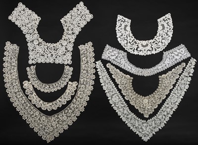Lot 326 - Honiton. A group of collars, Devon, 19th century