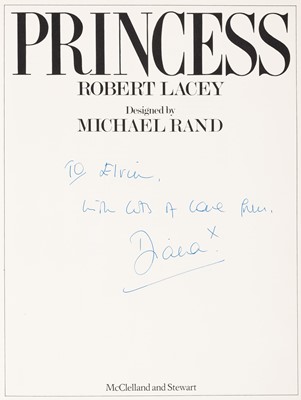 Lot 309 - Lacey (Robert). Princess, 1st edition, 1982