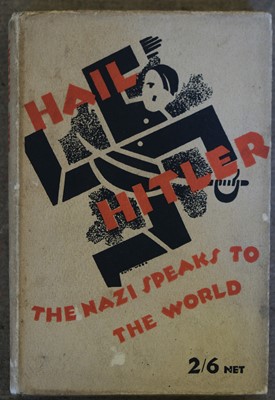 Lot 314 - Mendoza (Philip, illustrator). Hail, Hitler!, 1st edition, 1934