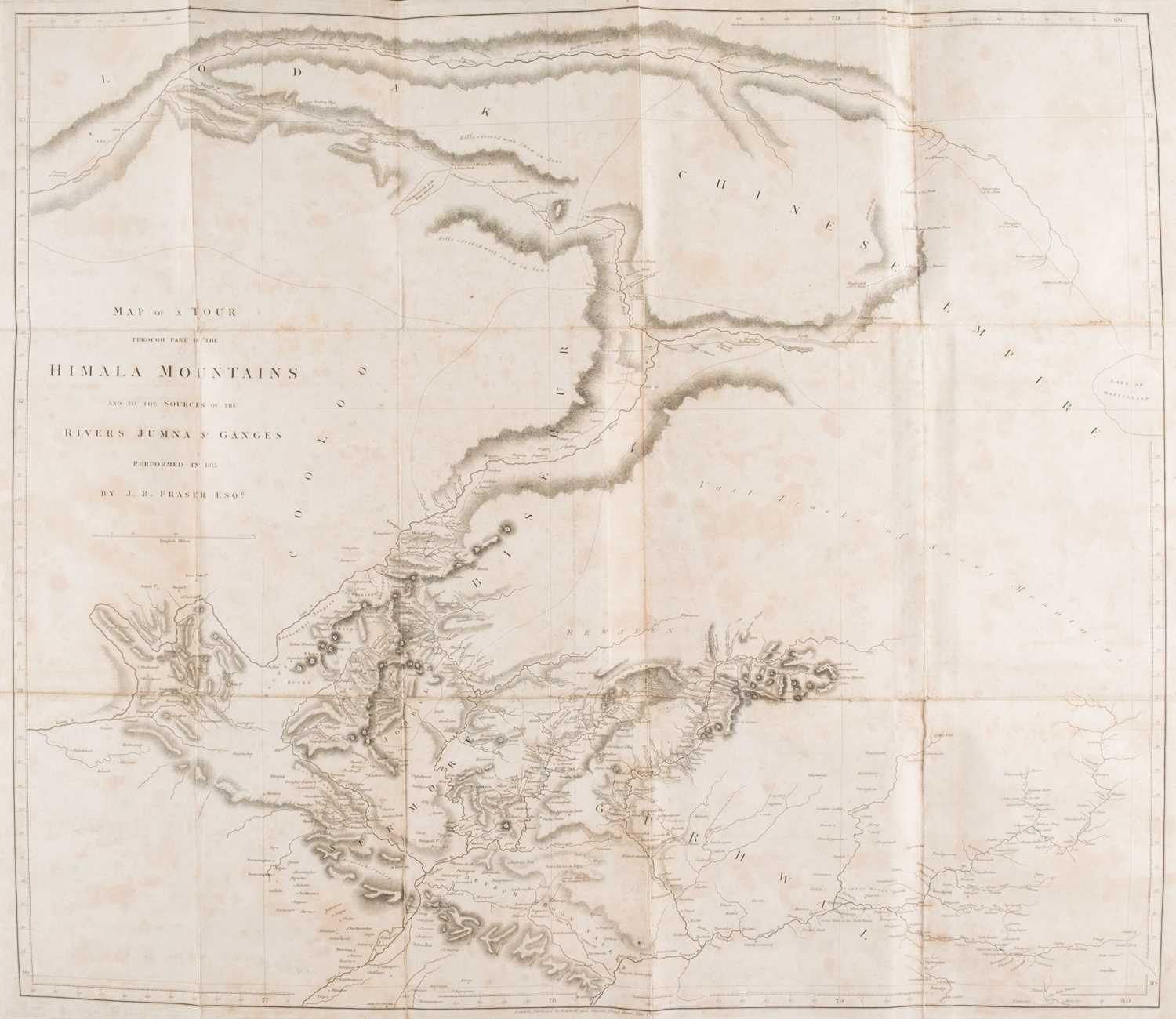 Lot 16 - Fraser (James Baillie). Journal of a Tour, 1820
