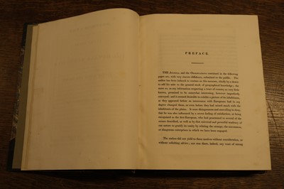 Lot 16 - Fraser (James Baillie). Journal of a Tour, 1820