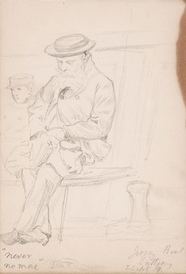 Lot 94 - Rooke (T.M, 1842-1942). A collection of 10 sketchbooks, circa 1868-94