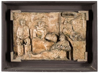 Lot 164 - Koenig (Ghisha, 1921-1993). Footballers in Physiotherapy Room, 1953