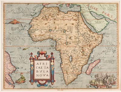 Lot 418 - Africa. Ortelius (Abraham), Africae Tabula Nova [1571 - 73]
