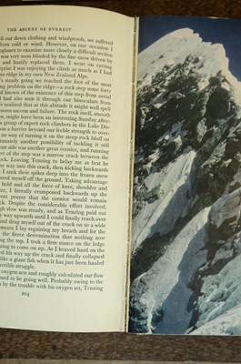 Lot 19 - Hunt (John). The Ascent of Everest, 1st edition, London: Hodder & Stoughton, 1953