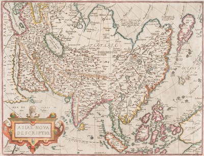 Lot 424 - Asia. Ortelius (Abraham), Asiae Nova Descriptio, Antwerp, [1581 or later]