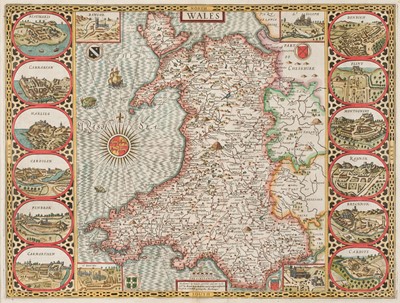Lot 516 - Wales. Speed (John), Wales, published by Roger Rea, [1662]