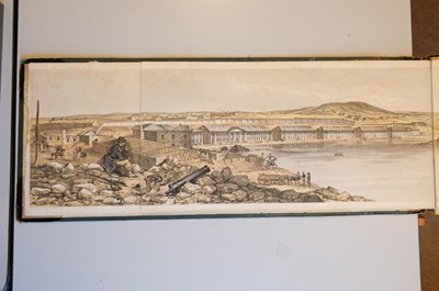 Lot 12 - Crimean War. A panorama of Sebastopol, by Lieutenant E. A. Perceval, 1857