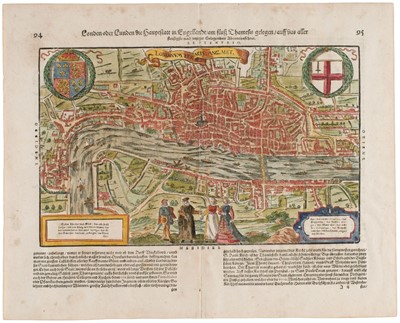 Lot 477 - London. Munster (Sebastian), Londen oder Lunden die Haupestatt [1628 or later]