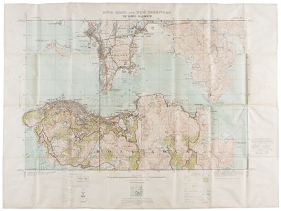 Lot 464 - Hong Kong. Hong Kong and the New Territory, Victoria Harbour, 1932