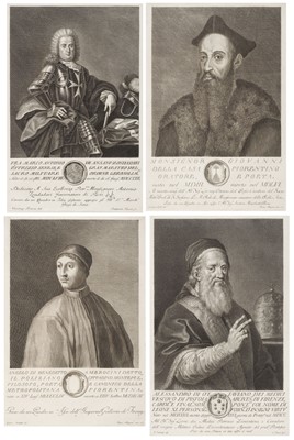 Lot 267 - Italian Portraits. A collection of 86 engravings, 18th century