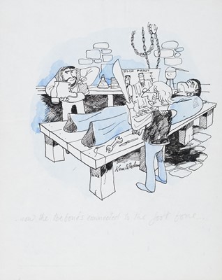 Lot 625 - Cartoons. A collection of approximately 900 original cartoons, circa 1960-80