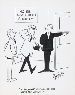 Lot 546 - Cartoons. A collection of approximately 200 original cartoons, circa 1970-80, pen and ink
