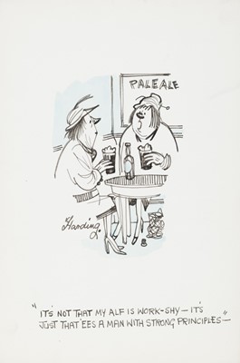 Lot 545 - Cartoons. A collection of approximately 200 original cartoons, circa 1970-80