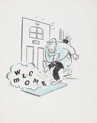 Lot 547 - Cartoons. A collection of approximately 300 original cartoons, circa 1960-80
