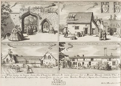 Lot 80 - Hearne (Thomas). Textus Roffensis. Accedunt, Professionum antiquorum Angliae Episcoporum..., 1720