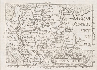 Lot 442 - Devon. Bill (John), Devon Shire, 1626