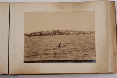 Lot 19 - Holy Land. An album of 36 photographic views by Frederick Vester, circa 1900