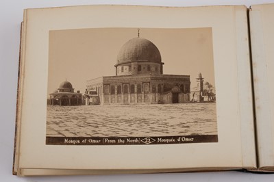 Lot 19 - Holy Land. An album of 36 photographic views by Frederick Vester, circa 1900
