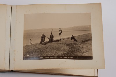 Lot 19 - Holy Land. An album of 36 photographic views by Frederick Vester, circa 1900