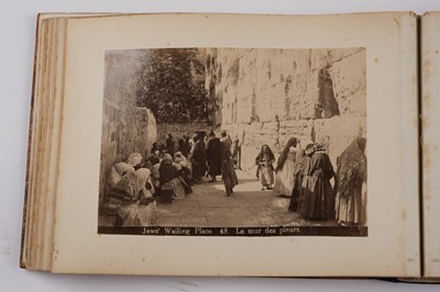 Lot 19 - Holy Land. An album of 36 photographic views by Frederick Vester, circa 1900