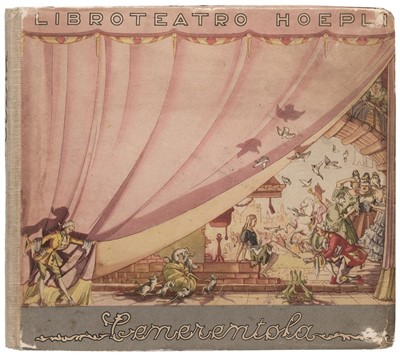 Lot 594 - Pop-Up Book. Libroteatro Hoepli, Cenerentola, Milano: Ulrico Hoepli, 1940