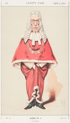 Lot 623 - Vanity Fair. A collection of approximately 84 caricatures, late 19th & early 20th century