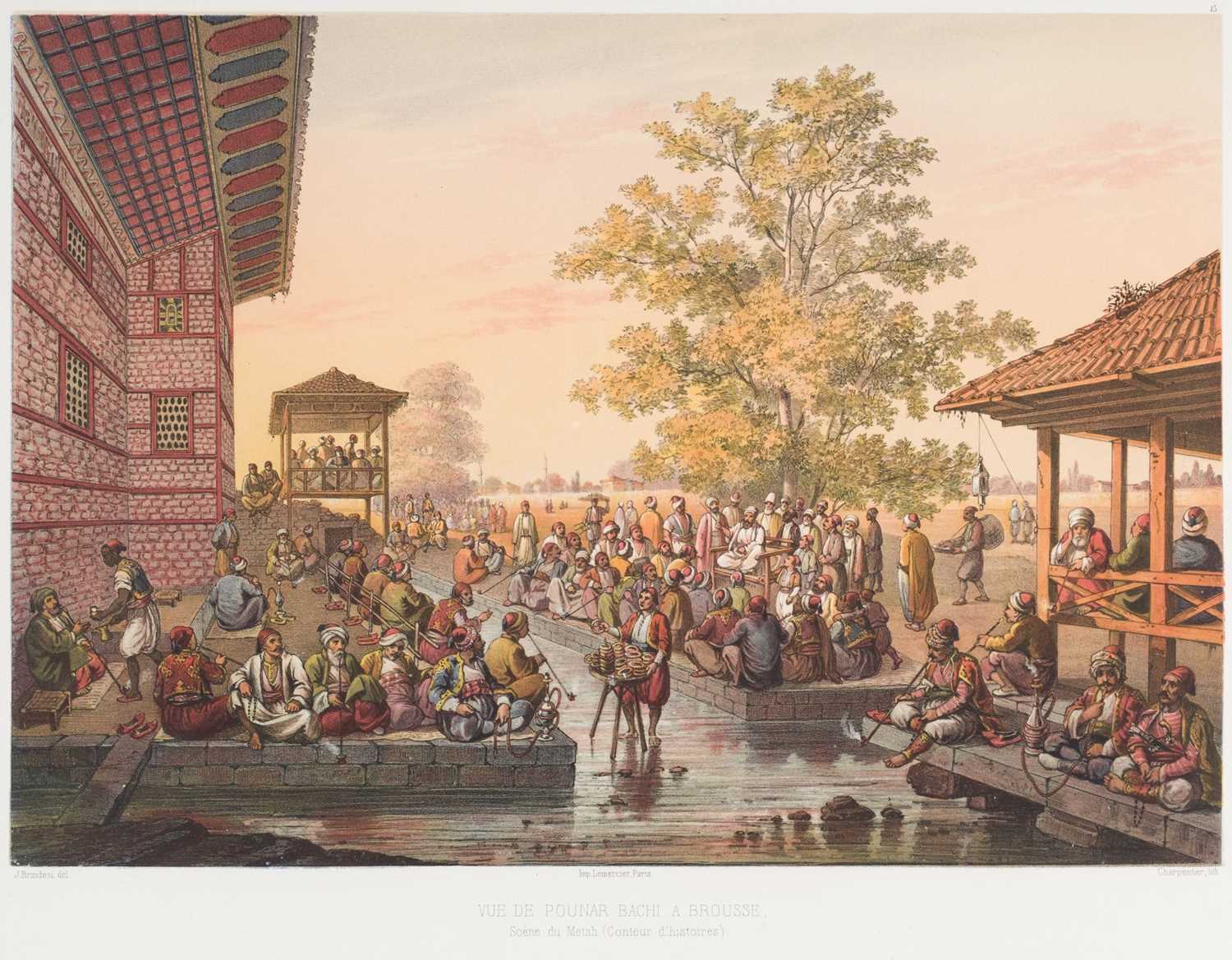 Lot 6 - Brindesi (Jean). Souvenirs de Constantinople, 1855-60