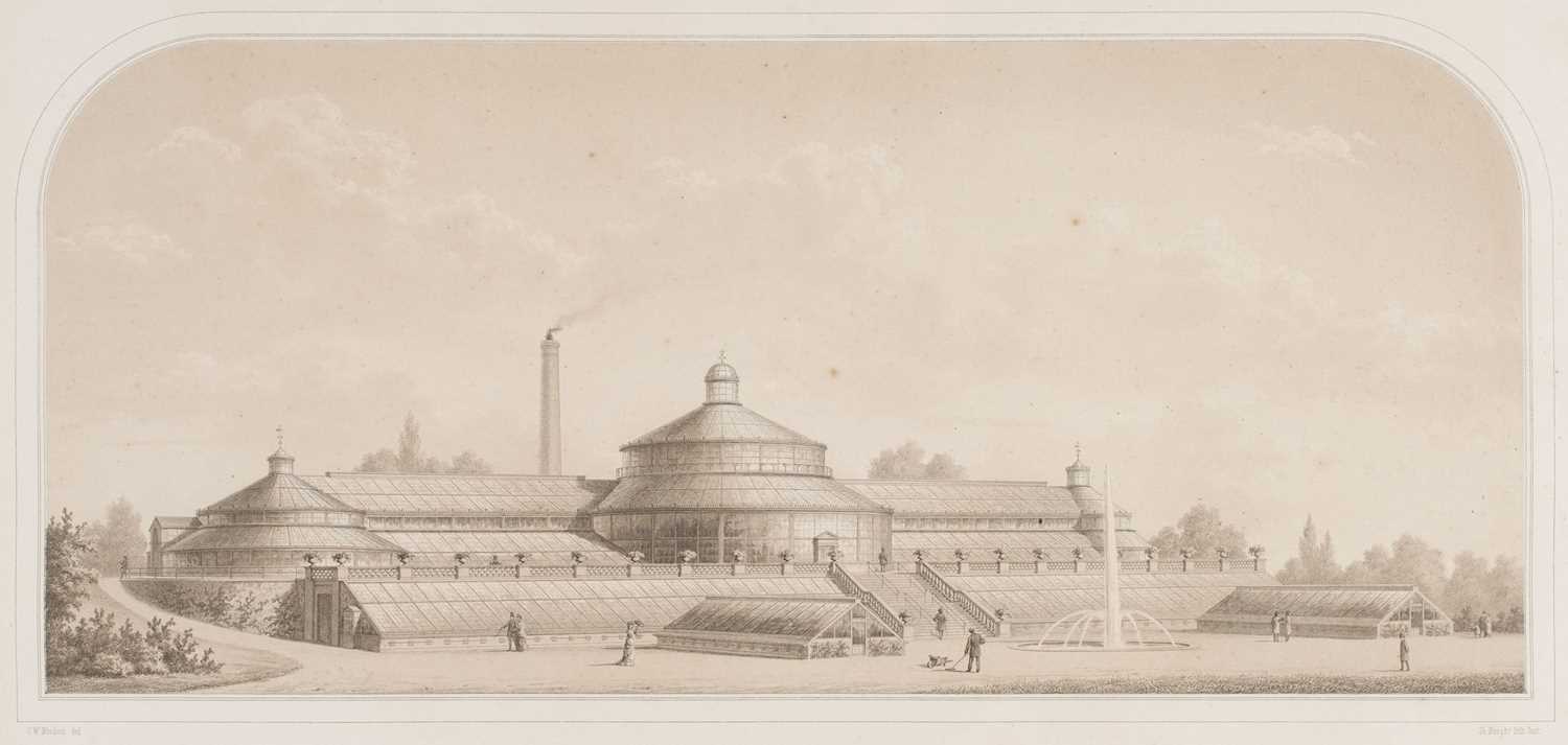 Lot 22 - Jacobsen (J. C. & Tyge Rothe). Description des Serres du Jardin Botanique, 1879