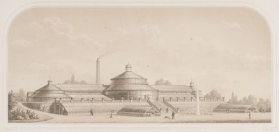 Lot 22 - Jacobsen (J. C. & Tyge Rothe). Description des Serres du Jardin Botanique, 1879