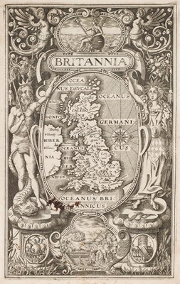 Lot 7 - Camden (William). Britannia sive Florentissimorum Regnorum Angliae, Scotiae, Hiberniae ..., 1607