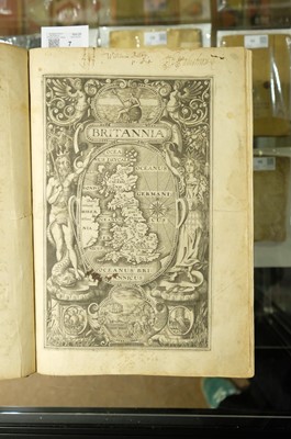 Lot 7 - Camden (William). Britannia sive Florentissimorum Regnorum Angliae, Scotiae, Hiberniae ..., 1607
