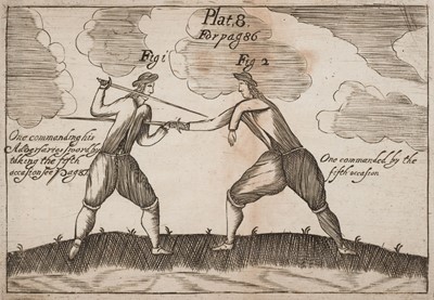 Lot 76 - Hope (William). The Compleat Fencing-Master, 2nd edition, 1692