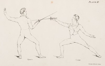 Lot 109 - Roland (George). An Introductory Course of Fencing, 1837