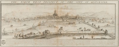 Lot 569 - Gloucestershire. Buck (S. & N.), The North West Prospect of the City of Gloucester, [1775]