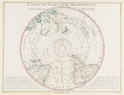 Lot 499 - Polar Regions. Zatta (Antonio), North and South Poles, [1779]