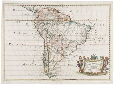 Lot 504 - South America. Rossi (G. G.), L'America Meridionale..., 1st edition, 1677