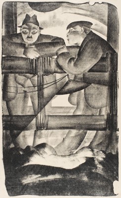 Lot 241 - Colley (William Frederick, 1907-1957). Workmen, circa 1930, lithograph