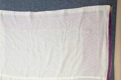 Lot 296 - Shawl. A Lucknow type shawl, India, circa 1900