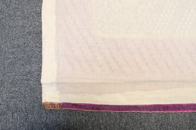 Lot 296 - Shawl. A Lucknow type shawl, India, circa 1900