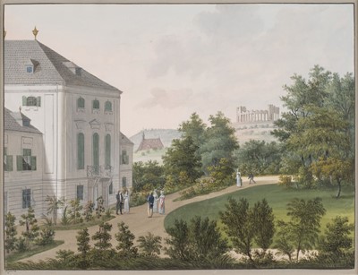 Lot 74 - Wigand (Balthasar, 1770-1846). Schloss Hunyadi, Maria Enzersdorf, circa 1815