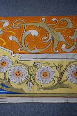 Lot 263 - Art Nouveau. Needlepoint panel, French, circa 1900