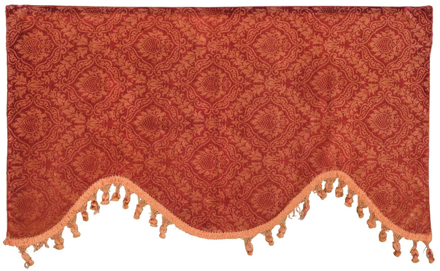 Lot 292 - Pelmets. Three matching Victorian pelmets, mid-late 19th century