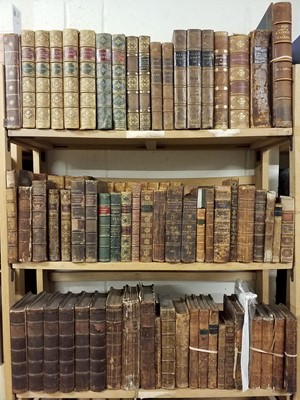 Lot 361 - Antiquarian. A large collection of miscellaneous 18th & 19th Century literature, approximately 145 volumes