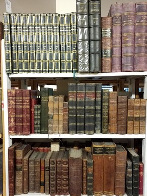 Lot 384 - Antiquarian. A large collection of mostly 19th Century reference & literature, approximately 140 volumes