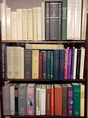 Lot 376 - Bibliography. a collection of university published bibliography & literary reference